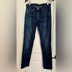 J Brand Men's Slim Straight Jeans - Dark Blue